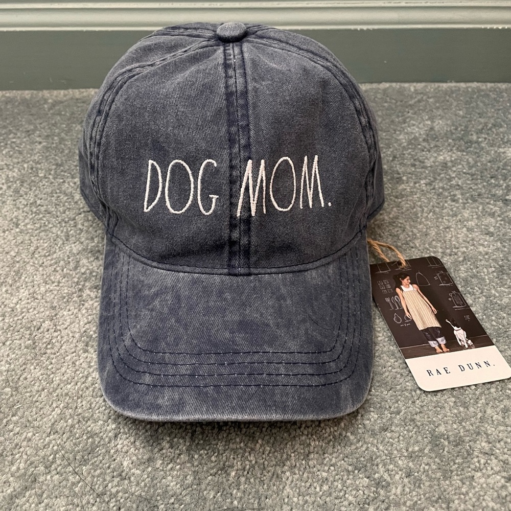 NEW w/Tags Rae Dunn Dog Mom Hat/Cap